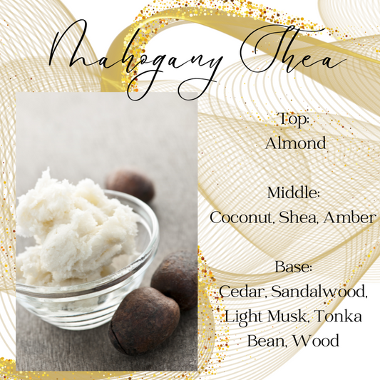 Mahogany Shea Gel Wax Melts
